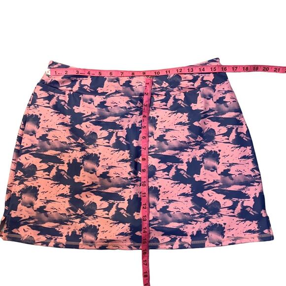 Pink and Blue Mini Pencil Skorts for Athletic Occasions XL - Picture 4 of 7
